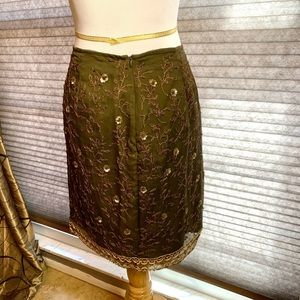 EXPRESS embellished skirt